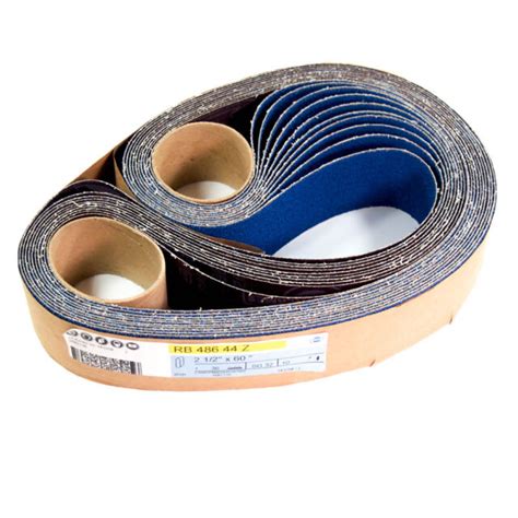 hermes 2-1 2 x 60 36 grit abrasive belts rb48644z